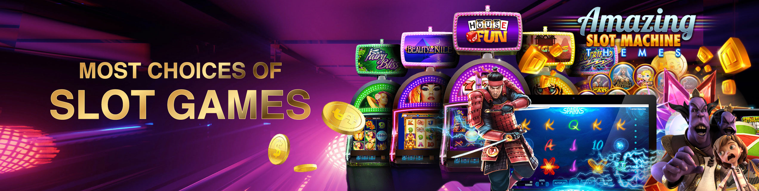 Most Choice Of Slot Game